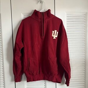 Indians University/IU Quarter Zip Sweatshirt